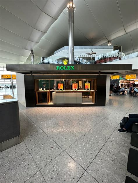 rolex heathrow terminal 5